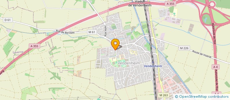 localisation de l'entreprise OPERATIMM SARL  VENDENHEIM