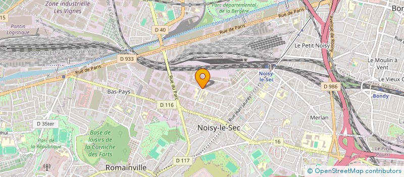 localisation de l'entreprise OPERATING SERVICES à NOISY-LE-SEC