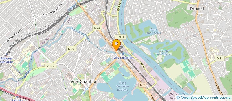 localisation de l'entreprise OPERATION HANDICAPES EMPLOI ESSONNE à VIRY-CHATILLON
