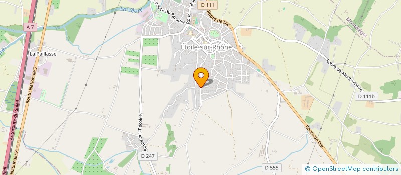 localisation de l'entreprise OPERATION ORANGE  ETOILE-SUR-RHONE