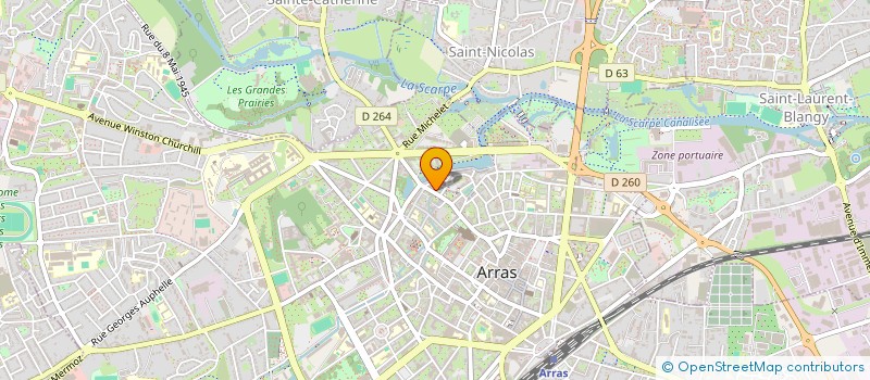 localisation de l'entreprise OPERATION POSEIDON à ARRAS