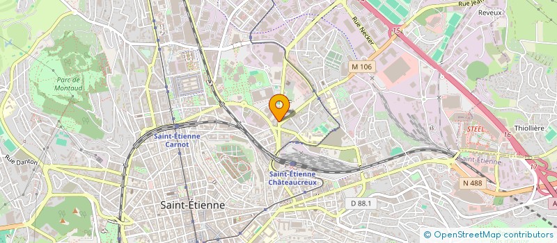 localisation de l'entreprise OPERATION SAINT BERNARD 42 à SAINT-ETIENNE