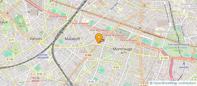 localisation de l'entreprise OPERATION SCOOT à MALAKOFF