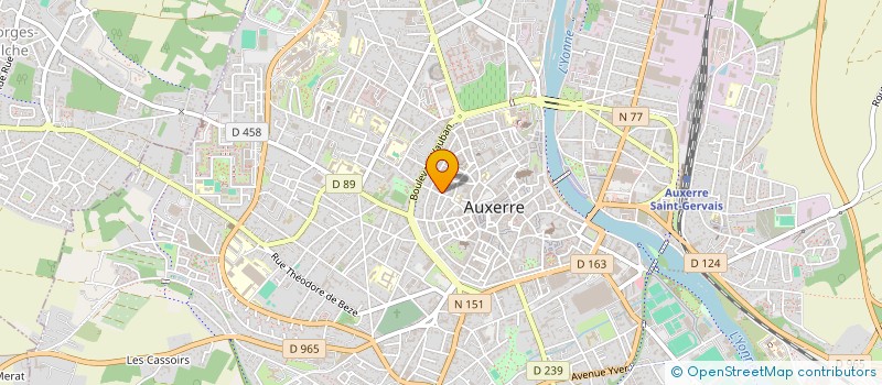 localisation de l'entreprise OPERATION TAM-TAM à AUXERRE