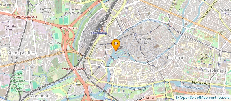 localisation de l'entreprise OPERATION TANGO ET SPECTACLES DU MONDE à STRASBOURG