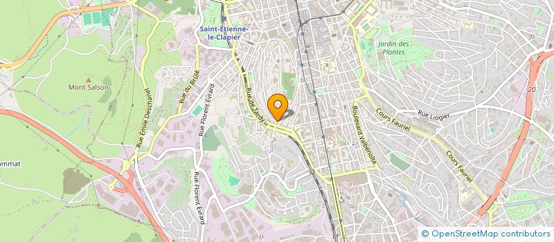 localisation de l'entreprise OPERATIONS DIVERSES  SAINT-ETIENNE