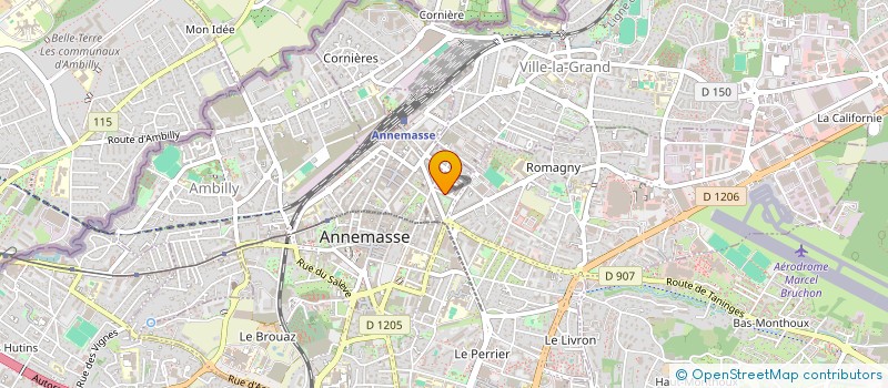 localisation de l'entreprise OPERATIVE DEFENCE TRAINING à ANNEMASSE