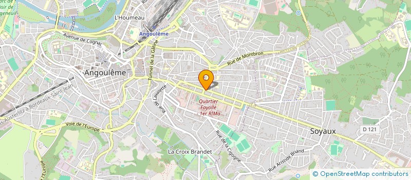 localisation de l'entreprise OPERATOR IMMOBILIER à ANGOULEME