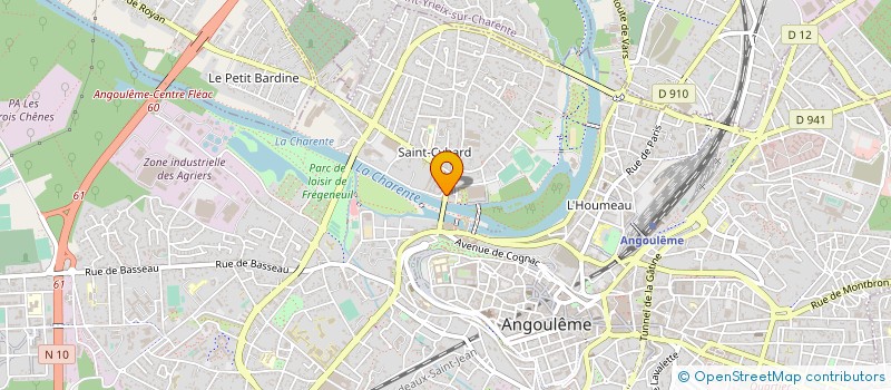 localisation de l'entreprise OPERATOR SERVICE EXPRESS à ANGOULEME