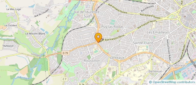 localisation de l'entreprise OPERLIS LIMOGES à LIMOGES