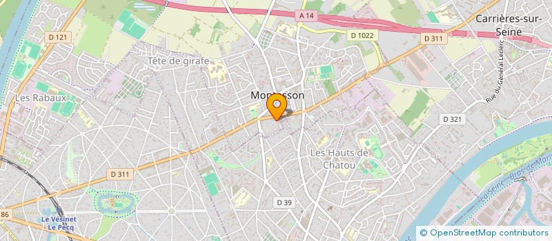 localisation de l'entreprise OPEX 3D (ORDONNANCEMENT, PILOTAGE, EXECUTION, 3D) à MONTESSON