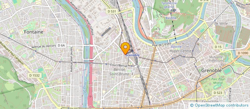 localisation de l'entreprise OPEX AVOCATS à GRENOBLE