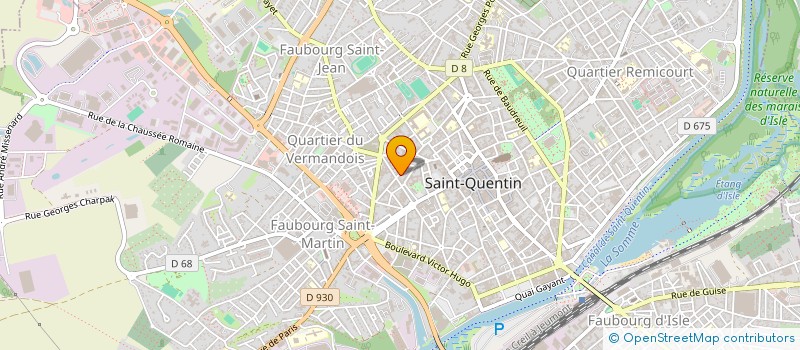 localisation de l'entreprise OPEXCELLENCE  SAINT-QUENTIN