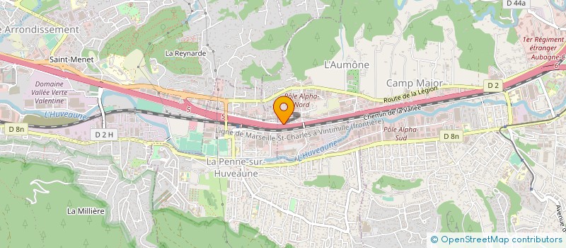 localisation de l'entreprise OPEXLEASE  AUBAGNE