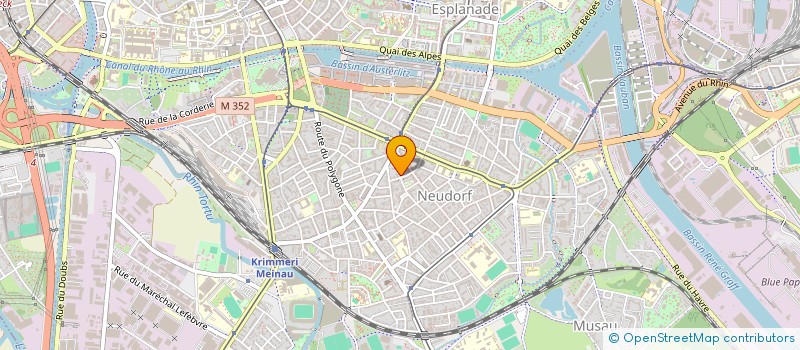 localisation de l'entreprise OPFERMANN ET FRERES à STRASBOURG