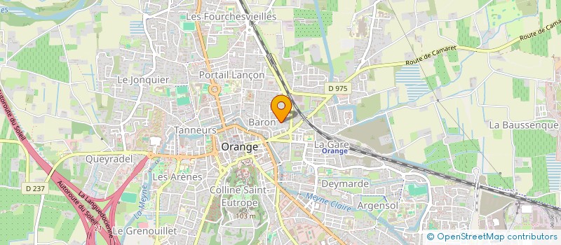 localisation de l'entreprise OPH  ORANGE