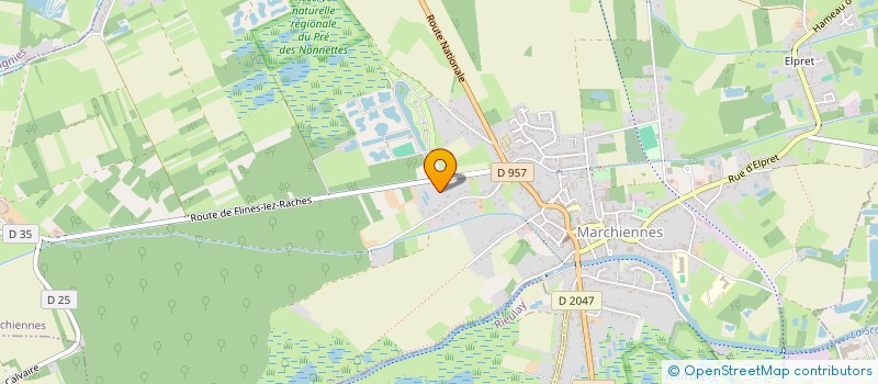 localisation de l'entreprise OPH CONCEPT  MARCHIENNES