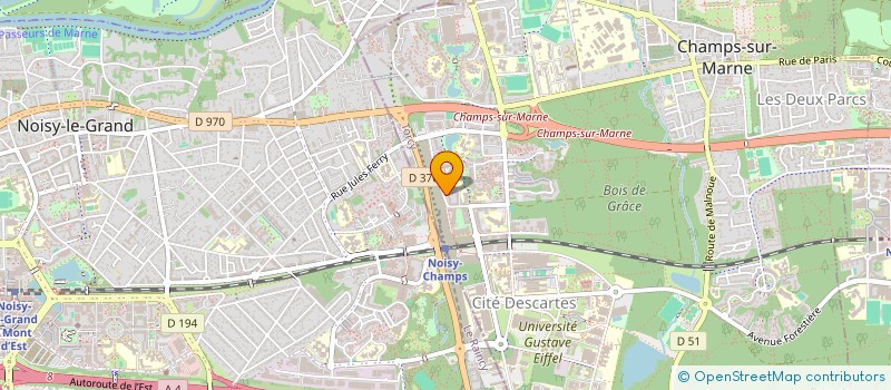 localisation de l'entreprise OPH CONSULTING & MANAGEMENT  CHAMPS-SUR-MARNE