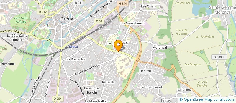 localisation de l'entreprise OPH HABITAT DROUAIS à DREUX