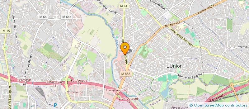 localisation de l'entreprise OPHALIA à L'UNION