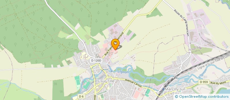 localisation de l'entreprise OPHEANY à IS-SUR-TILLE