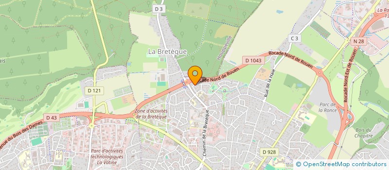 localisation de l'entreprise OPHEDA à BOIS-GUILLAUME