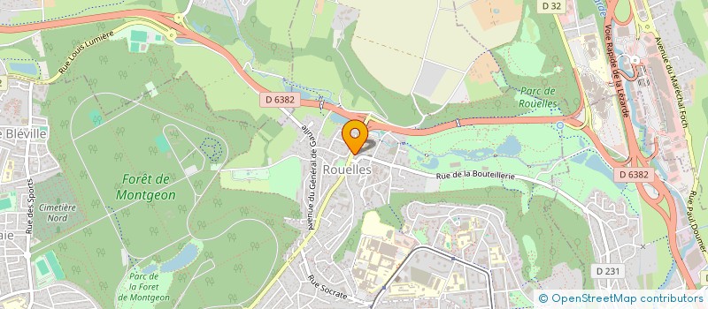 localisation de l'entreprise OPHEFA à LE HAVRE