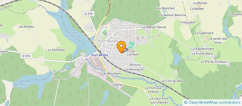 localisation de l'entreprise OPHEIS à PORT-BRILLET