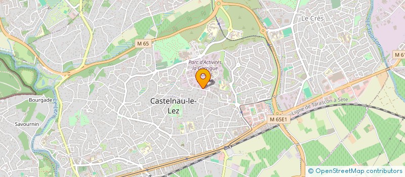 localisation de l'entreprise OPHELIE  CASTELNAU-LE-LEZ