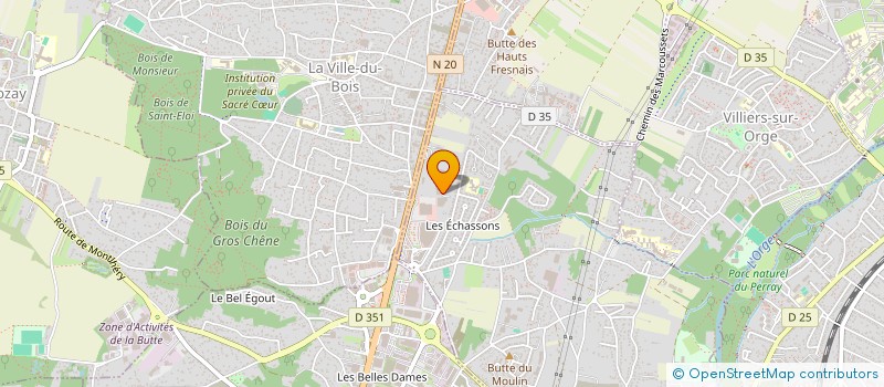 localisation de l'entreprise OPHELIE.B  LONGPONT-SUR-ORGE