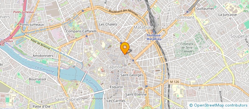 localisation de l'entreprise OPHELIE DORMIERES AVOCATE  TOULOUSE