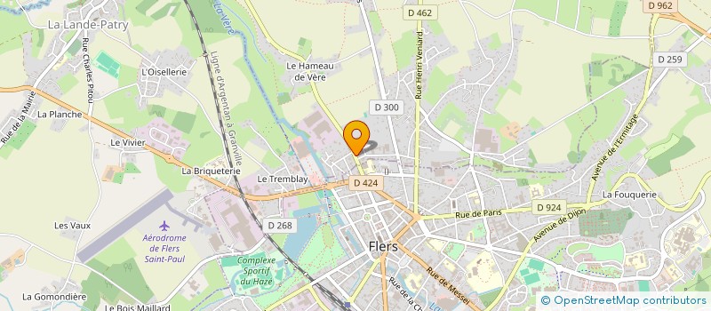 localisation de l'entreprise OPHELIE HOUSSIN à SAINT-GEORGES-DES-GROSEILLERS