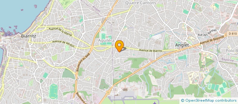 localisation de l'entreprise OPHELIE JUNIER CONSEIL  ANGLET