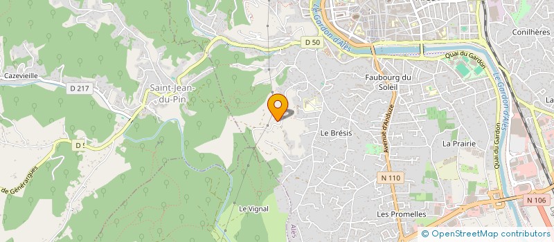 localisation de l'entreprise OPHELIE TWO  ALES