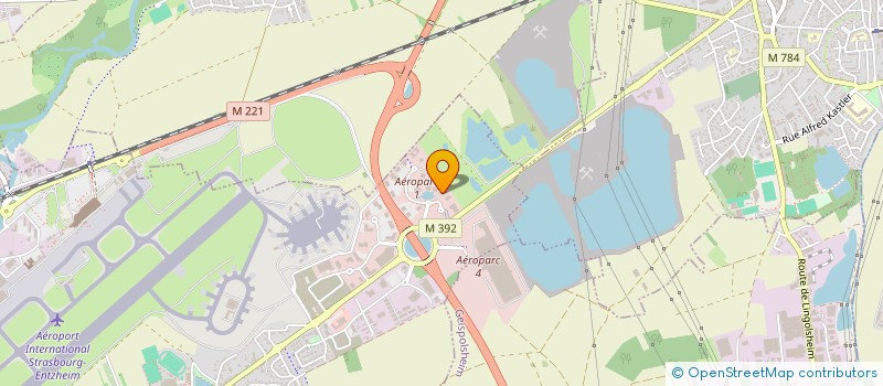 localisation de l'entreprise OPHEON SAVERNE  ENTZHEIM