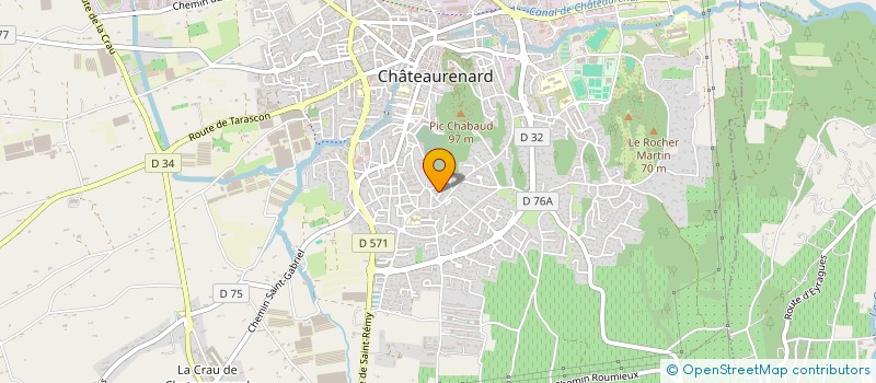 localisation de l'entreprise OPHIDIA à CHATEAURENARD