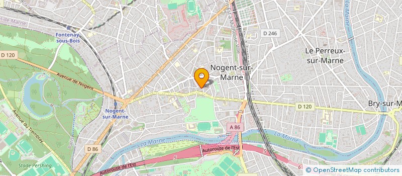 localisation de l'entreprise OPHILDEFLO à NOGENT-SUR-MARNE
