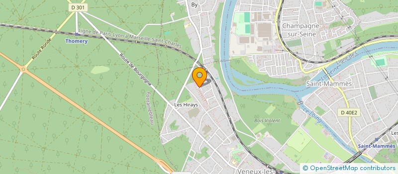 localisation de l'entreprise OPHMONTEREAU  MORET-LOING-ET-ORVANNE