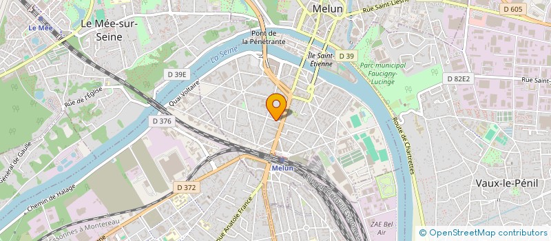 localisation de l'entreprise OPHTA 2 à MELUN