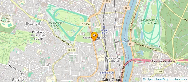 localisation de l'entreprise OPHTA DOMONT  DOMONT