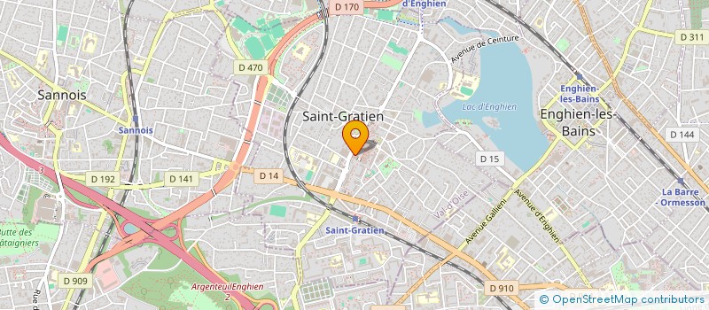 localisation de l'entreprise OPHTA FOR CARE à SAINT-GRATIEN