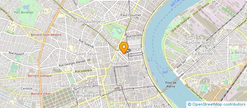 localisation de l'entreprise OPHTA HUGUERIE  BORDEAUX