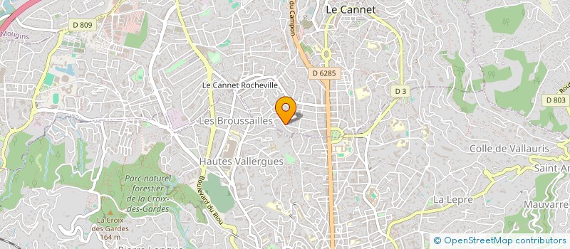 localisation de l'entreprise OPHTA MARINA IMMO à LE CANNET