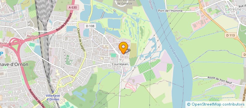 localisation de l'entreprise OPHTA PASTISSEY  VILLENAVE-D'ORNON