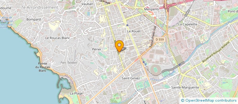 localisation de l'entreprise OPHTA RCM  MARSEILLE