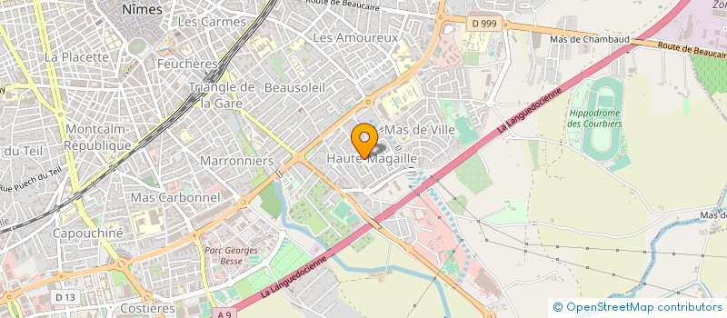 localisation de l'entreprise OPHTACENTER à NIMES
