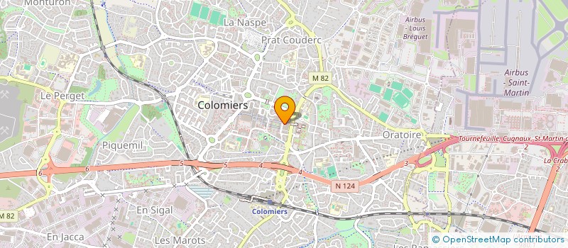 localisation de l'entreprise OPHTACOLOMIERS à COLOMIERS