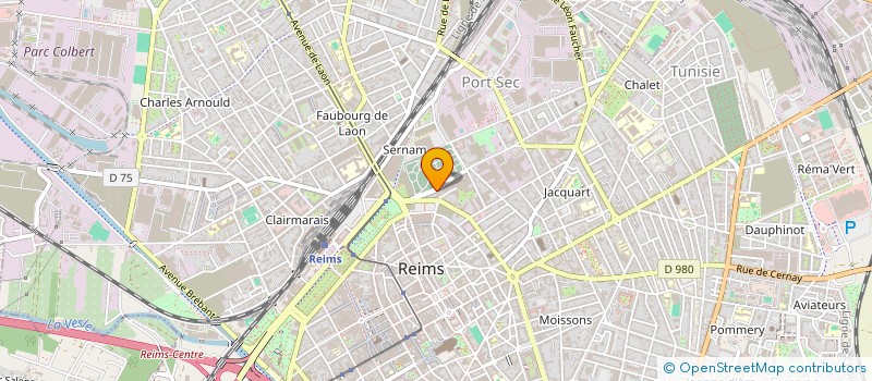 localisation de l'entreprise OPHTACONSULTING  REIMS