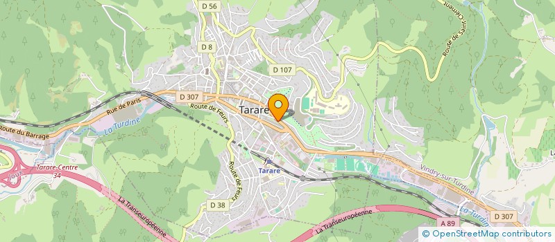 localisation de l'entreprise OPHTAEASY  TARARE