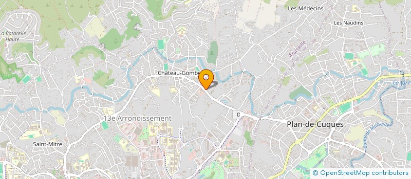 localisation de l'entreprise OPHTAGHIP à MARSEILLE